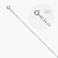 Цепь или браслет, серебро 925°, Ø 0,5 мм, ширина 2,6 мм