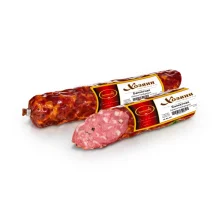 Wurst Salami - Banketnaja, Rind- und Schweinefleisch, Lackmann, 275 g