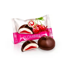 Schokokonfekt - Plombir in Schokolade, mit Kirschgeschmack, Suvorov, 300 g