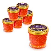 Rotlachskaviar, 6 Stück,  1,2 kg