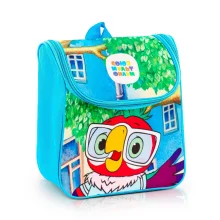Kinderrucksack - Kescha Papagei, Textil, 20 x 11 x 26 cm