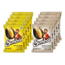 Семечки - Sembai, жареные, солёные и не соленые, 10 х 250 г