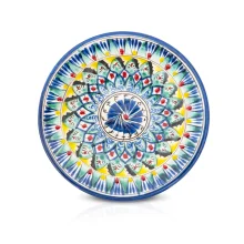 Teller - Risсhtan Keramik, handbemalt, Ø 17 cm Teller - Risсhtan Keramik, handbemalt, Ø 17 cm