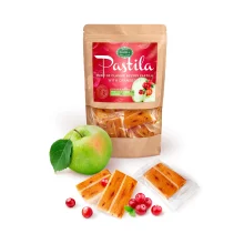 Belyov Pastila mit Preiselbeeren, in Stücke geschnitten, 85 g