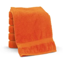 Полотенце, цвет оранжевый, хлопок 100 %