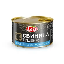 Тушёнка из свинины, Leis, 525 г
