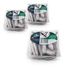 Салака балтийская, непотрошеная, Sib Fisch, 3 х 1 кг