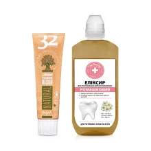 Set - Natürliche Pflege, Zahnpasta + Mundspülung