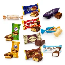 Набор конфет НК - Темная ночь, 10 сортов, 1кг