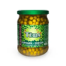 Erbsenkonserven, Lackmann, 460 g