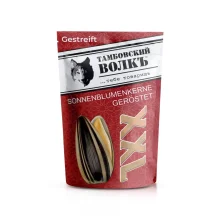 Sonnenblumenkerne in Schale, gestreift, geröstet, Tambovskij volk, 300 g Sonnenblumenkerne in Schale, gestreift, geröstet, Tambovskij volk, 300 g