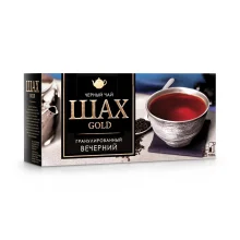 Чай черный - Шах голд, гранулированный, с ароматом бергамота, 50 г