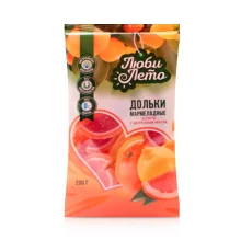 Мармелад желейный - Мармеладные дольки, с цитрусовым вкусом, 200 г