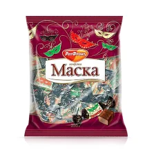 Конфеты шоколадные - Маска, с арахисом, 250 г