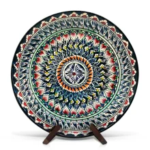 Ляган - Мехроб Ш1-1, керамика, ручная работа, Ø 37 см