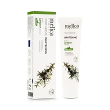 Зубная паста - Отбеливающая, с экстрактом можжевельника, Melica Organic, 100 мл