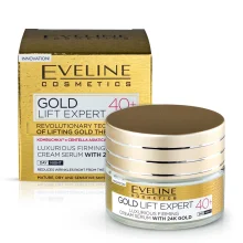 Creme Experte Lifting Serum für Tag und Nacht - Golden Care, 40+, Eveline, 50 ml Creme Experte Lifting Serum für Tag und Nacht - Golden Care, 40+, Eveline, 50 ml