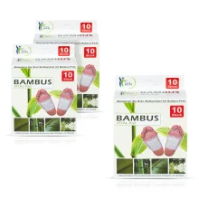 Fußpflaster, Bambus VITAL - Pad, 3 x 10 St.