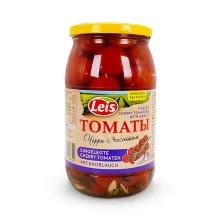 Томаты - Черри, с чесноком, Leis, 900 г