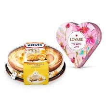 Geschenkset - Mit Liebe,  Tee + Kuchen