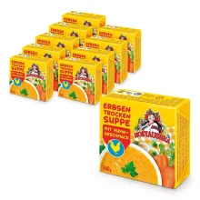 Erbsensuppe mit Huhngeschmack, Hosyaushka, 10 х 160 g