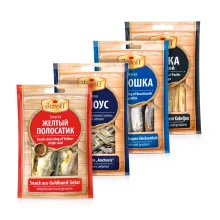 Probierpaket Fischsnacks - Ikroff, 4 х 36g Probierpaket Fischsnacks - Ikroff, 4 х 36g