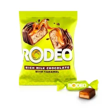 Конфеты - Rodeo, с мягкой карамелью и нугой, 500 г