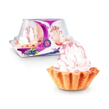  Пирожное - Корзиночки, с голубикой и белковым кремом, Lat Sweets, 140 г