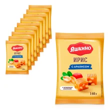 Weichkaramell - Mit Erdnüssen, 10 х 140 g