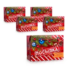 Tüte-Box - Neujahrspaket, Karton, 28 × 20 × 13 cm, 5 St.