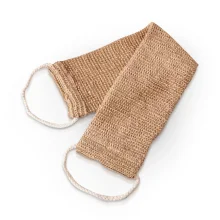 Мочалка-лента для тела, конопляное волокно, 53 х 10 см