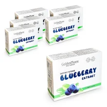 Черники экстракт, Golden Pharm, 50 таблеток, 6 уп.