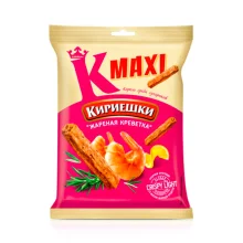 Brotchips mit dem Geschmack von gebratene Garnelen, Kirieschki, 60 g
