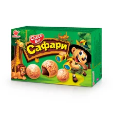 Gebäck - Safari, Choco Boy, mit Schokoladenfüllung, Orion, 42 g