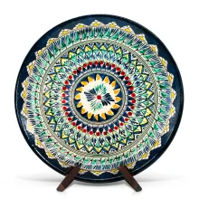 Ляган - Мехроб Д6, керамика, ручная работа, Ø 37 см