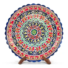 Ляган - КараКалам KR12, Риштан керамика, Ø 37 см