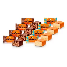 Набор творожных сырков - Karums, 8 x 45 г