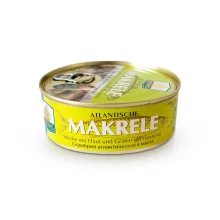 Atlantische Makrele in Pflanzenöl, Bering, 240 g