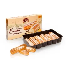 Эклеры - Французские, с заварным кремом, БКК, 330 г