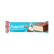 Waffelriegel - Prinzessin Mascha, mit Kokosgeschmack, in Milchschokolade, 40 g
