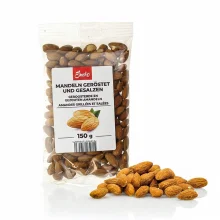 Mandeln geröstet und gesalzen, 150 g
