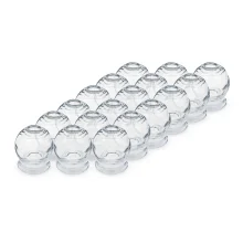 Банки медицинские стекляные, 18 шт, Ø 6 см