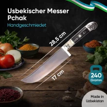 Usbekischer Messer – Pchak, 28,5 cm
