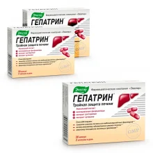 Гепатрин, Эвалар, 30 таблеток х 3 шт.