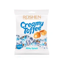 Konfekt - Creamy Toffee, mit Milchfüllung, Roshen, 150 g