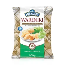 Wareniki, Teigtaschen, mit Weißkohlfüllung, Morozoff, 900 g