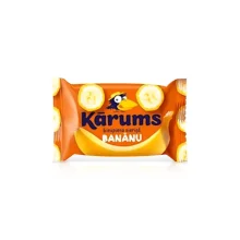 Quarkriegel mit Bananengeschmack, in Schokoglasur, Karums, 45 g