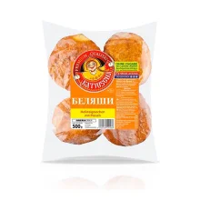 Беляши с начинкой из свинины, замороженные, Katjuscha, 500 г