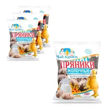Süßgebäck Prjaniki - Tee für zwei, mit Milchgeschmack, 4 х 400 g