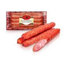Jägerwürstchen - Ochotnitschji, Rind- und Schweinefleisch, Lackmann, 300 g